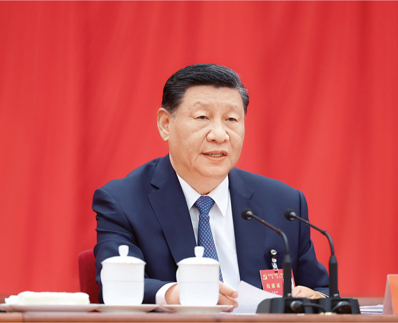中國共產(chǎn)黨第二十屆中央委員會第三次全體會議，于2024年7月15日至18日在北京舉行。中央委員會總書記習(xí)近平作重要講話。 新華社記者 鞠鵬/攝